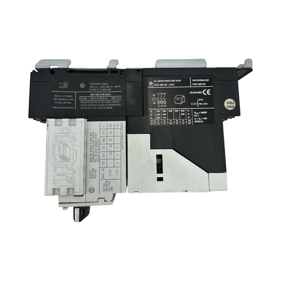 Moeller PKZ2 ZM-25 Motorschutzschalter 25A Leistungsschalter S-PKZ2