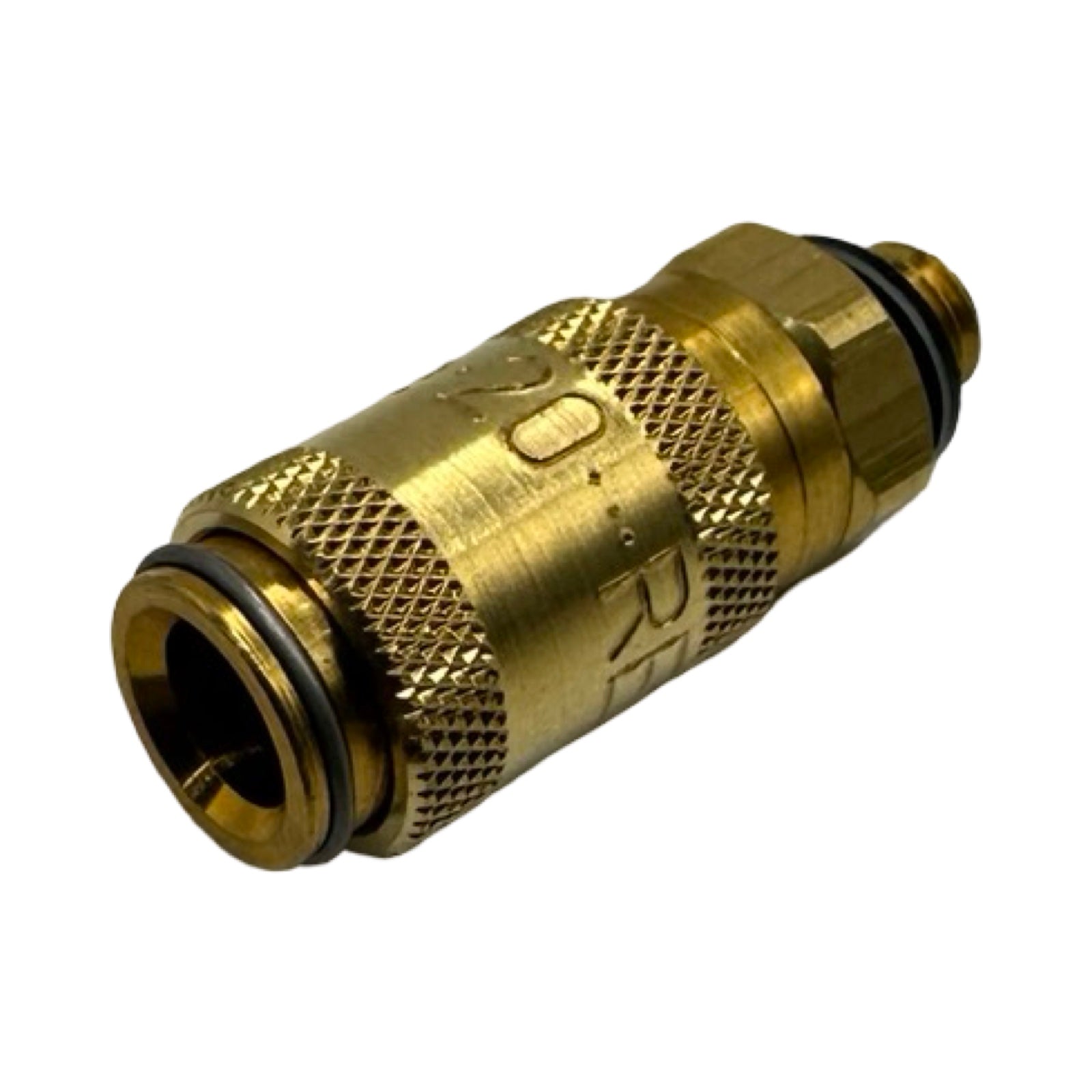 10x Verschlusskupplung 20KAAM05MPX Pneumatik Kupplung Messing