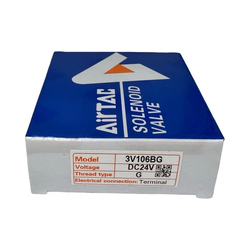 AIRTAC 3V106BG Magnetventil 24V DC Pneumatik Ventil G Anschluss IP65
