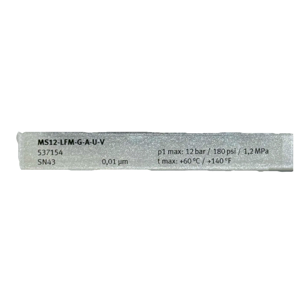 Festo MS12-LFM-G-A-U-V 537154 Druckluftfilter 0,01µm 12bar Luftaufbereitung