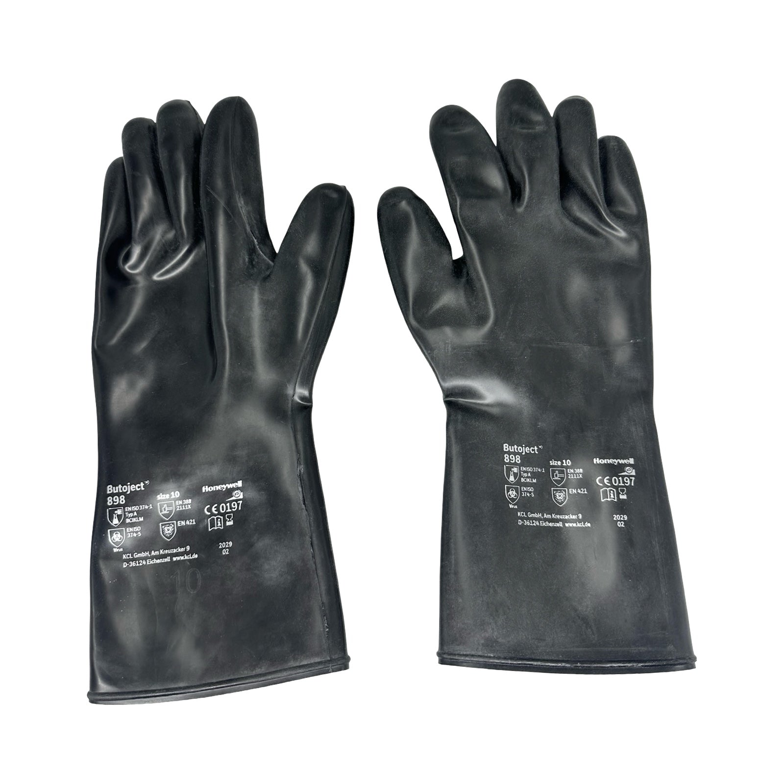 Honeywell Butoject 898 Chemikalienschutzhandschuhe Gr.10 EN374 EN388
