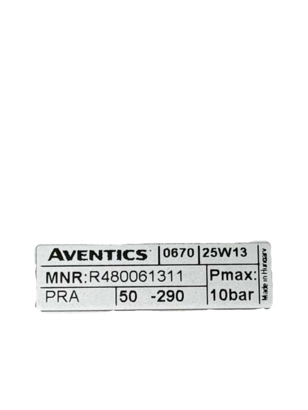 Aventics PRA-DA-050-0290-03 Pneumatikzylinder Ø50 Hub 290mm 10bar