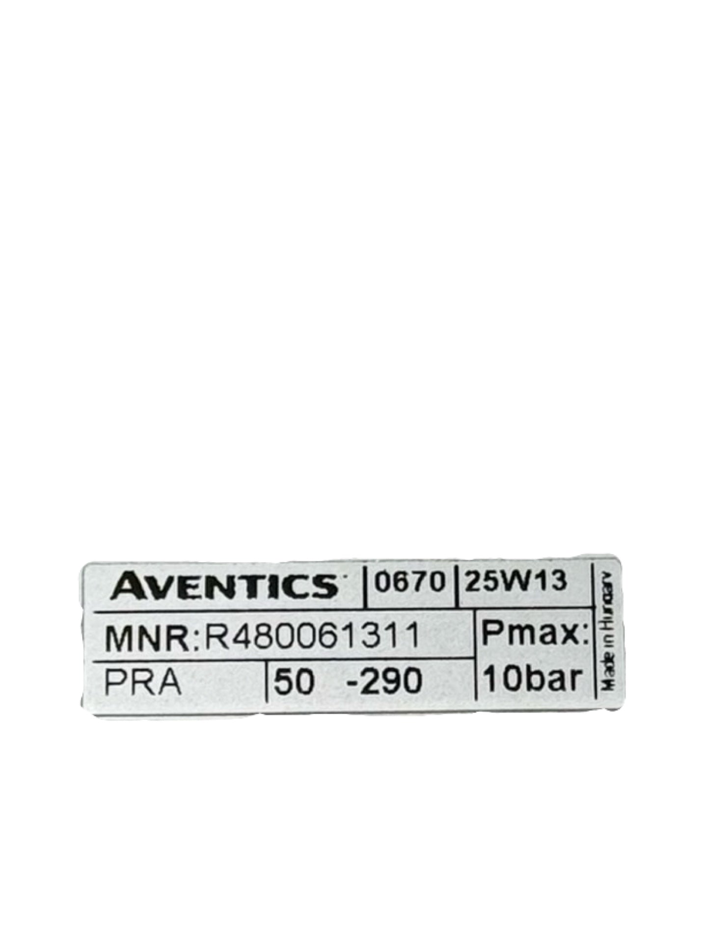 Aventics PRA-DA-050-0290-03 Pneumatikzylinder Ø50 Hub 290mm 10bar