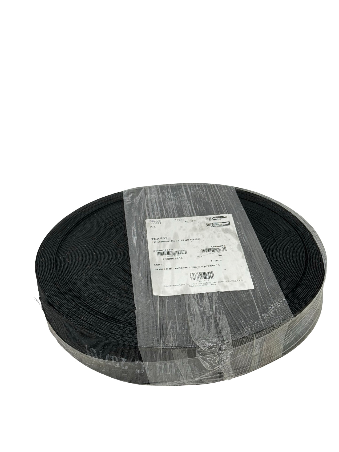 TEXsleeve TEXS31 TEX 31 Schutzband 31mm schwarz Kabelschutz Schlauch 50m