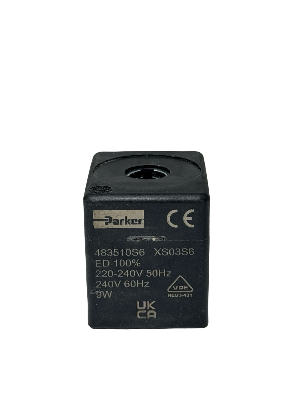 Parker 483510S6 Magnetspule 230V 9W XS03S6 Ventilspule ED100% IP65