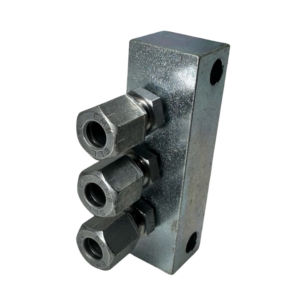 Schmiernippel BGR00003 Schmierleiste Verteilerblock 3-fach