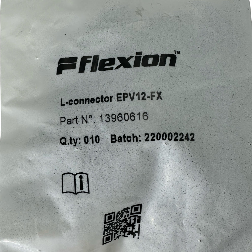 10x Flexion EPV12-FX L-Steckverbinder Pneumatik Winkel Push-In 12mm