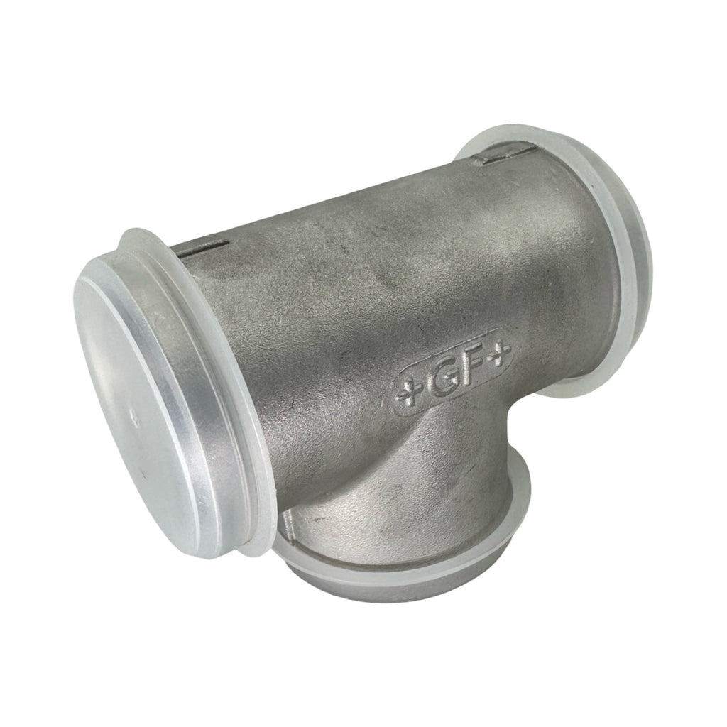 T-Stück Edelstahl 1 1/2 Zoll 316 VA Rohrfitting T-Form DIN 7716