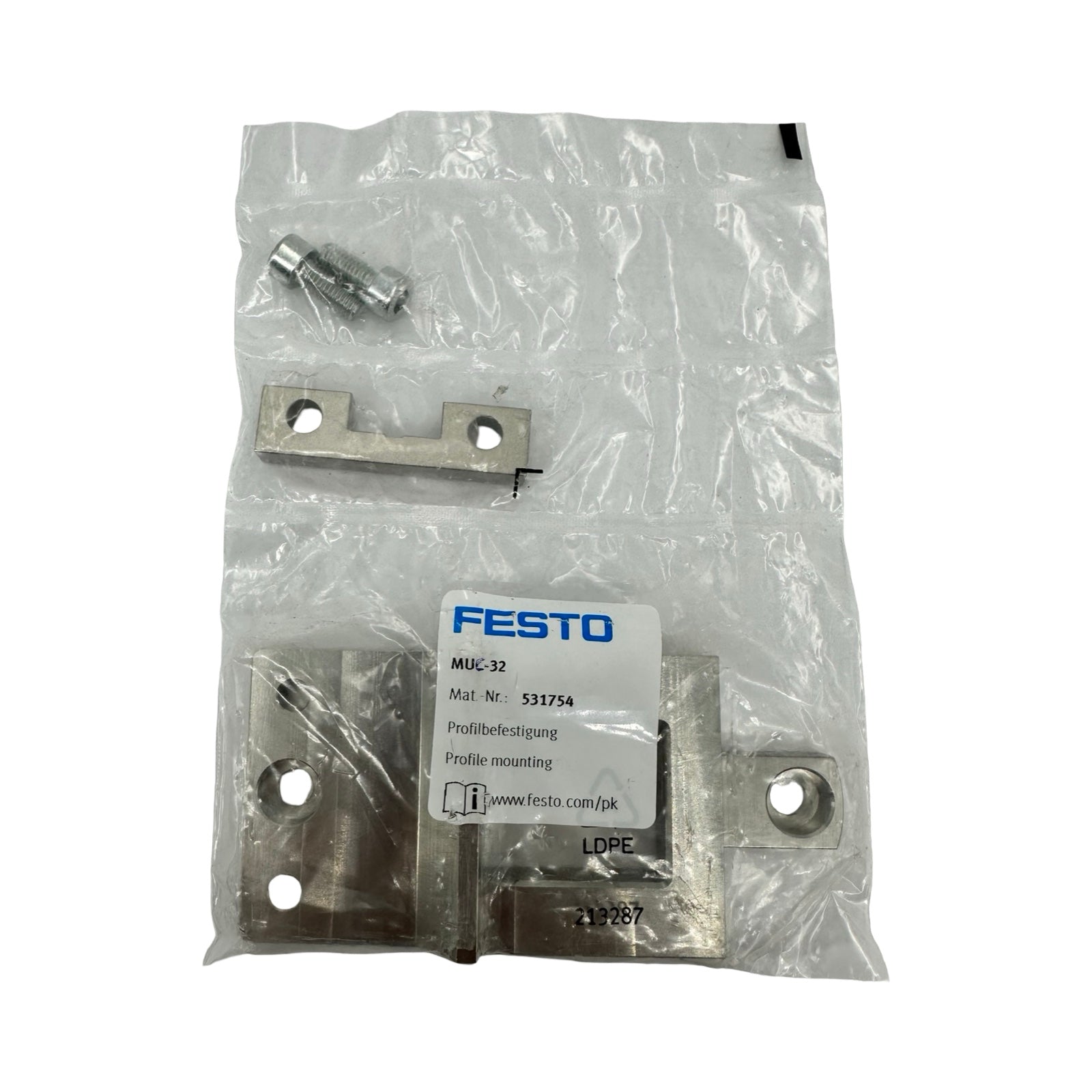 Festo MUE-32 531754 Profilbefestigung Montagehalter Pneumatik Zubehör