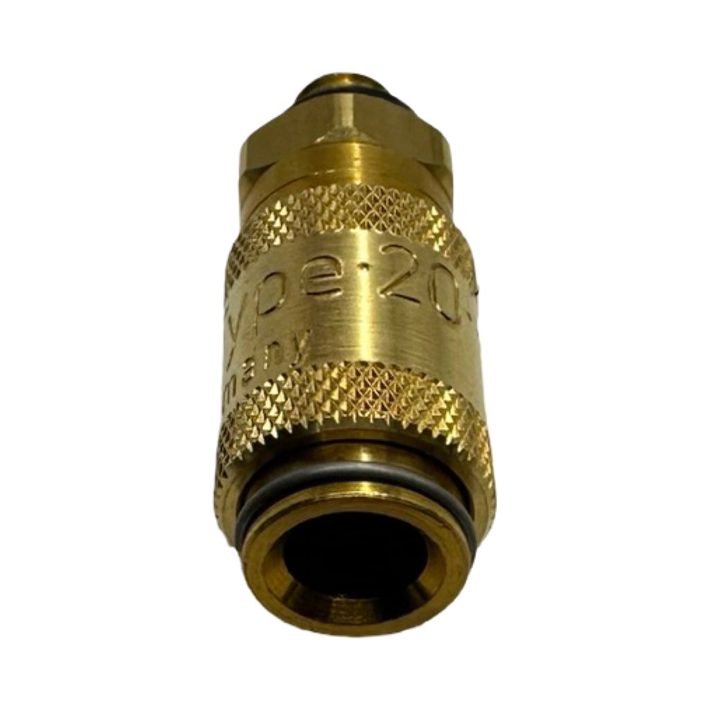 10x Verschlusskupplung 20KAAM05MPX Pneumatik Kupplung Messing
