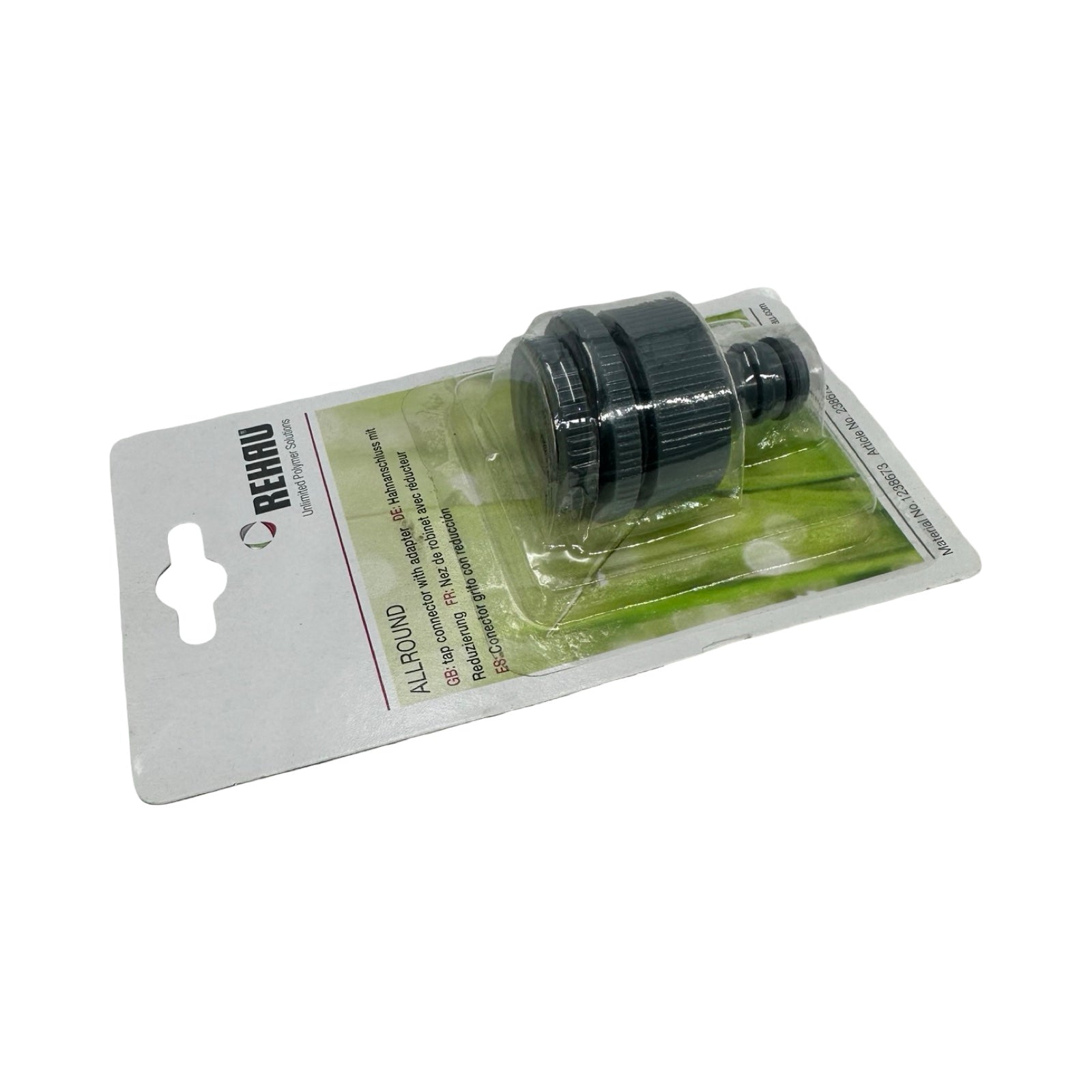 5x REHAU Hahnanschluss Adapter G1 G3/4 G1/2 ALLROUND Wasserhahn