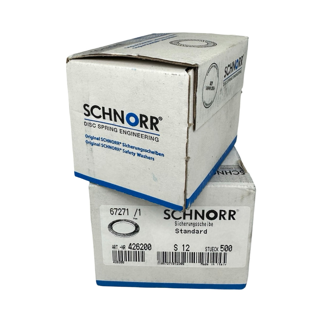 1000x Schnorr Sicherungsscheiben S12 426200 1000 Stk Sicherungsscheiben Set