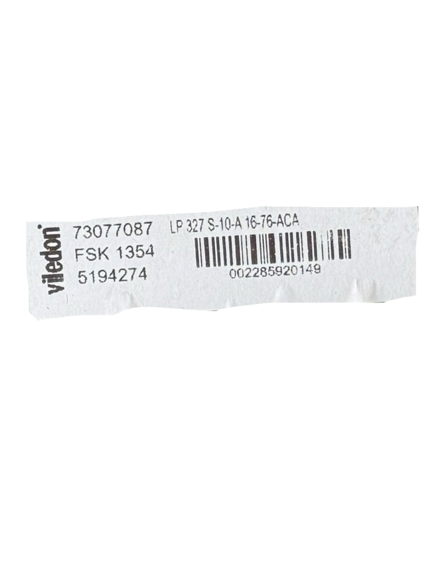 Freudenberg Viledon LP327S-10-A16-76-ACA Filterpatrone 1.200 m³/h Luftfilter