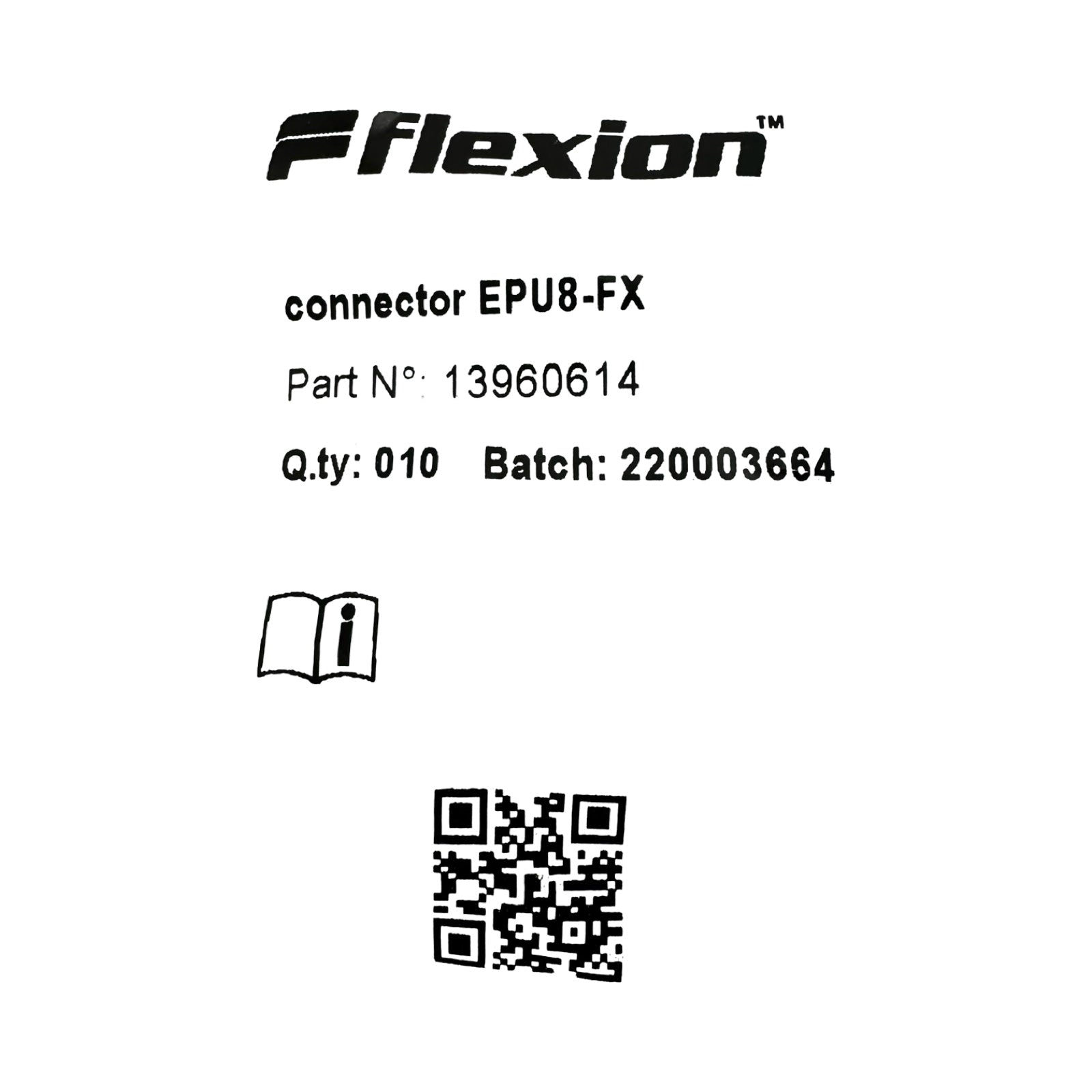 10x Flexion EPU8-FX T-Steckverbinder Pneumatik Push-In 8mm Verteiler