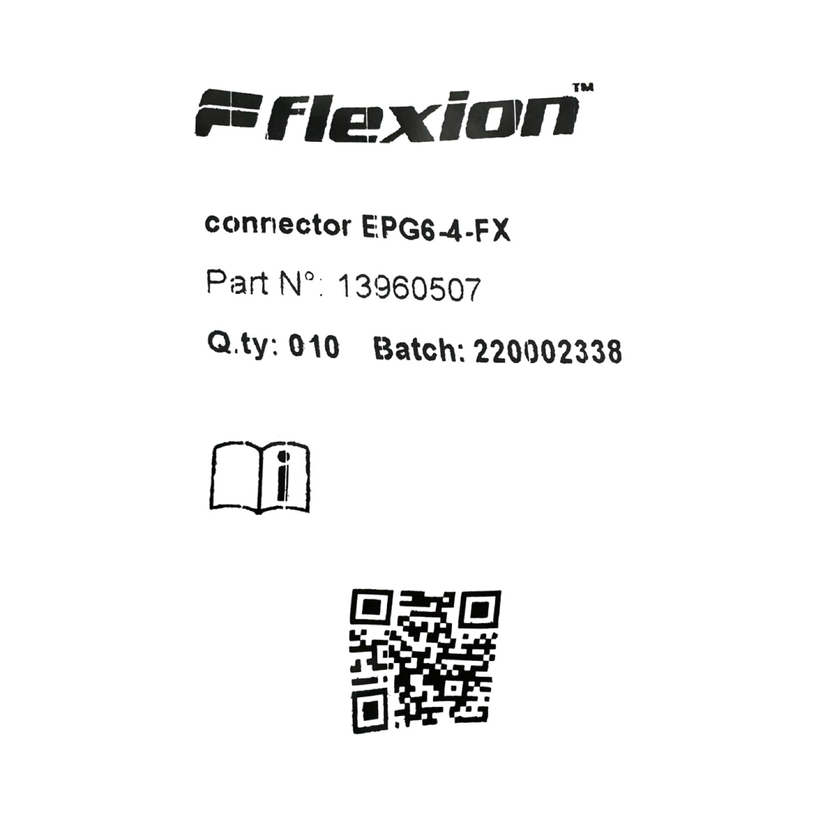 10x Flexion EPG6-4-FX Steckverbinder Reduzierverbinder 6mm 4mm Push-In