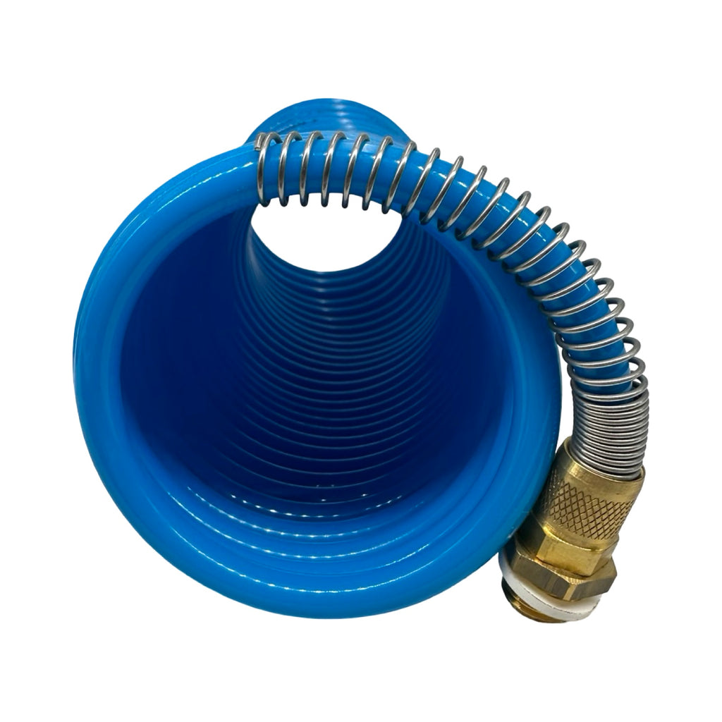 Rectus Tema Spiralschlauch 6x8mm Nylon Druckluftschlauch 16,5bar Set