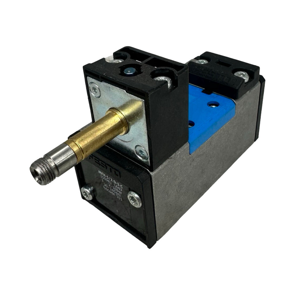 2x Festo MFH-5/2-D-1-C Magnetventil 5/2 Wege Pneumatik 150981 Ventil 2x