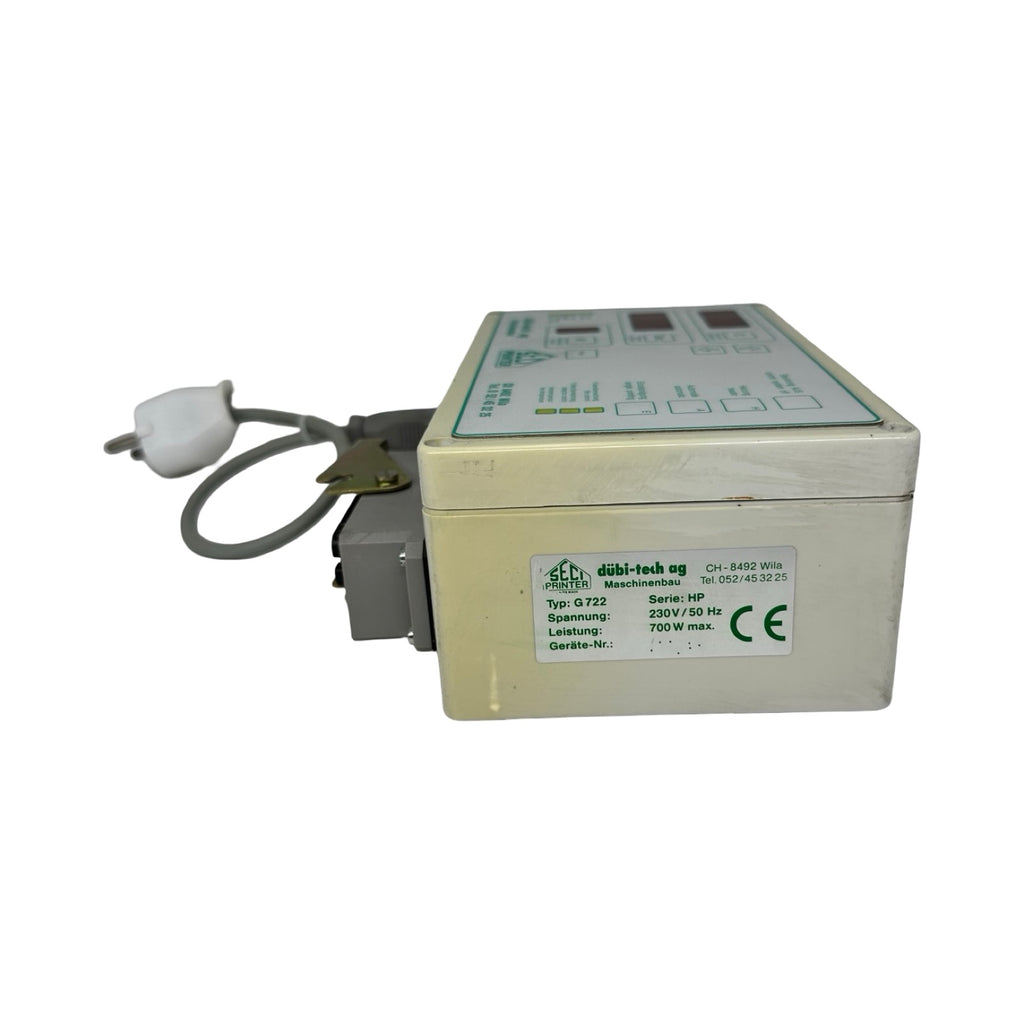 Dübi-Tech SECI Printer Steuerung G722 Bediengerät Steuerbox 230V