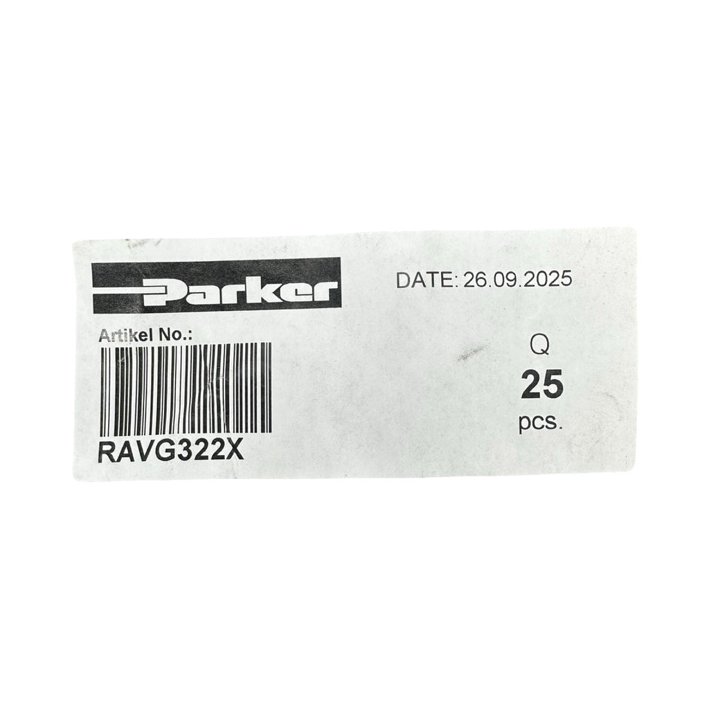 25x Parker RAVG322X Gummihalter Schlauchhalter Rohrhalter Hydraulik