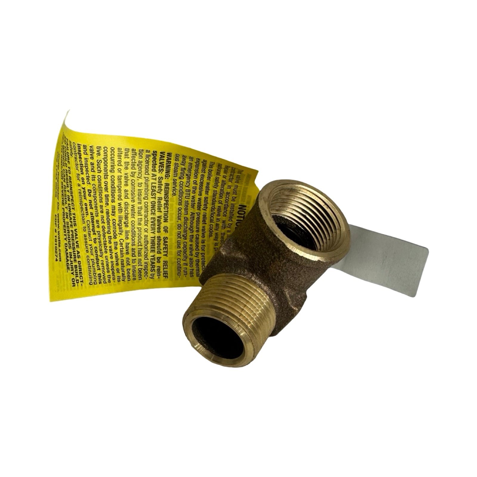 WATTS M335-M2 Sicherheitsventil 3/4 Zoll 30 PSIG Druck Relief Valve ASME