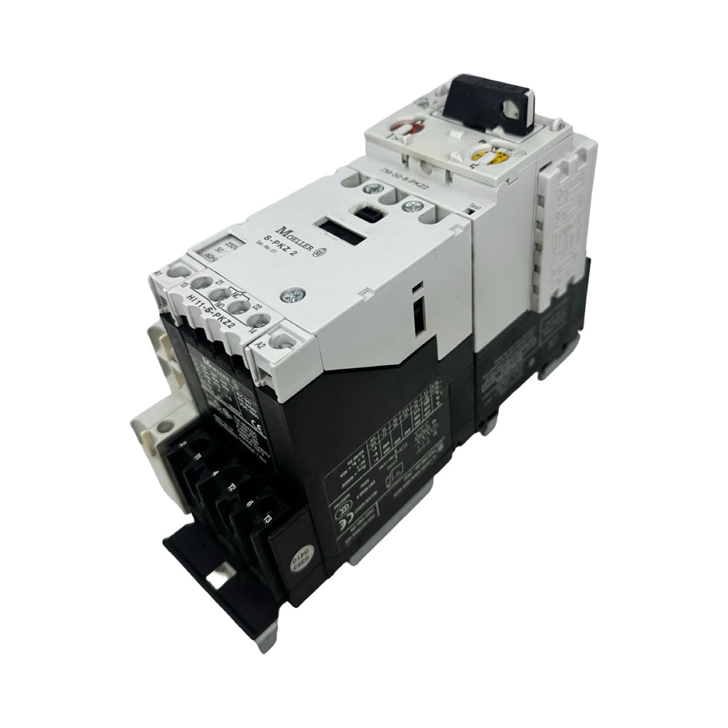 Moeller PKZ2 ZM-32-8 Motorschutzschalter Leistungsschalter 32A + Zubehör