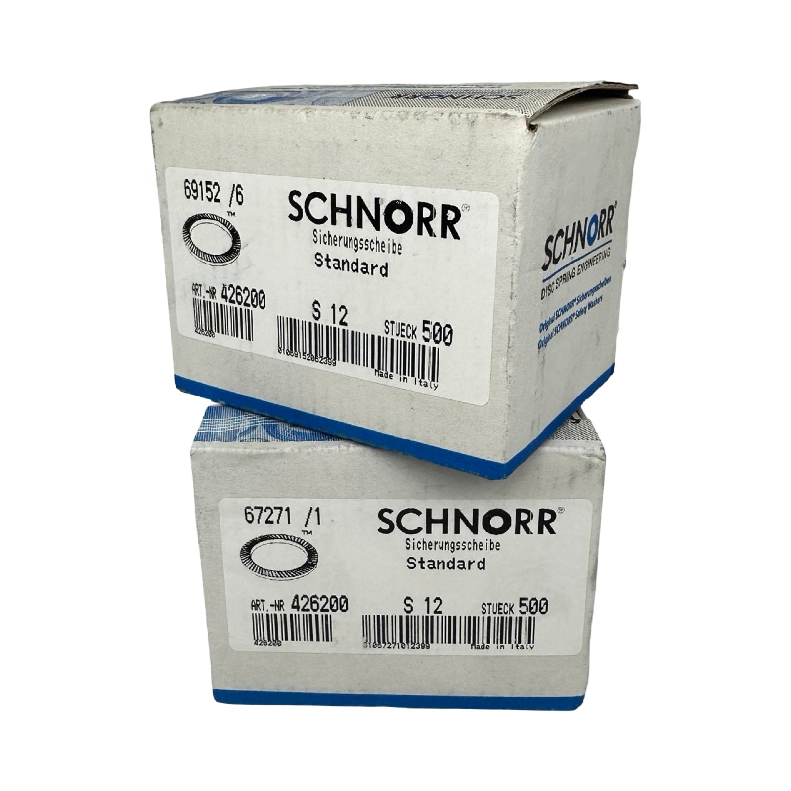 1000x Schnorr Sicherungsscheiben S12 426200 1000 Stk Sicherungsscheiben Set