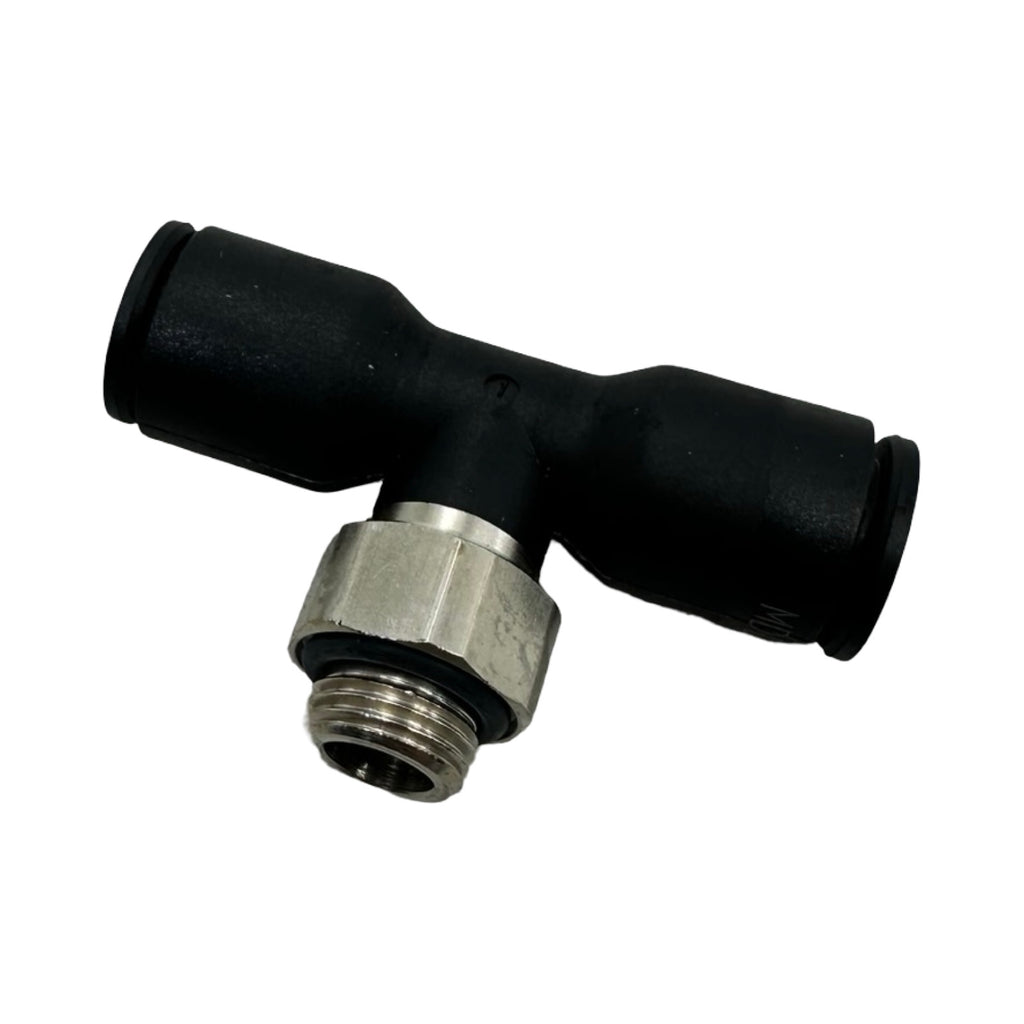 10x Parker Legris 31980810 Pneumatik T-Steckverschraubung Einschraubfitting