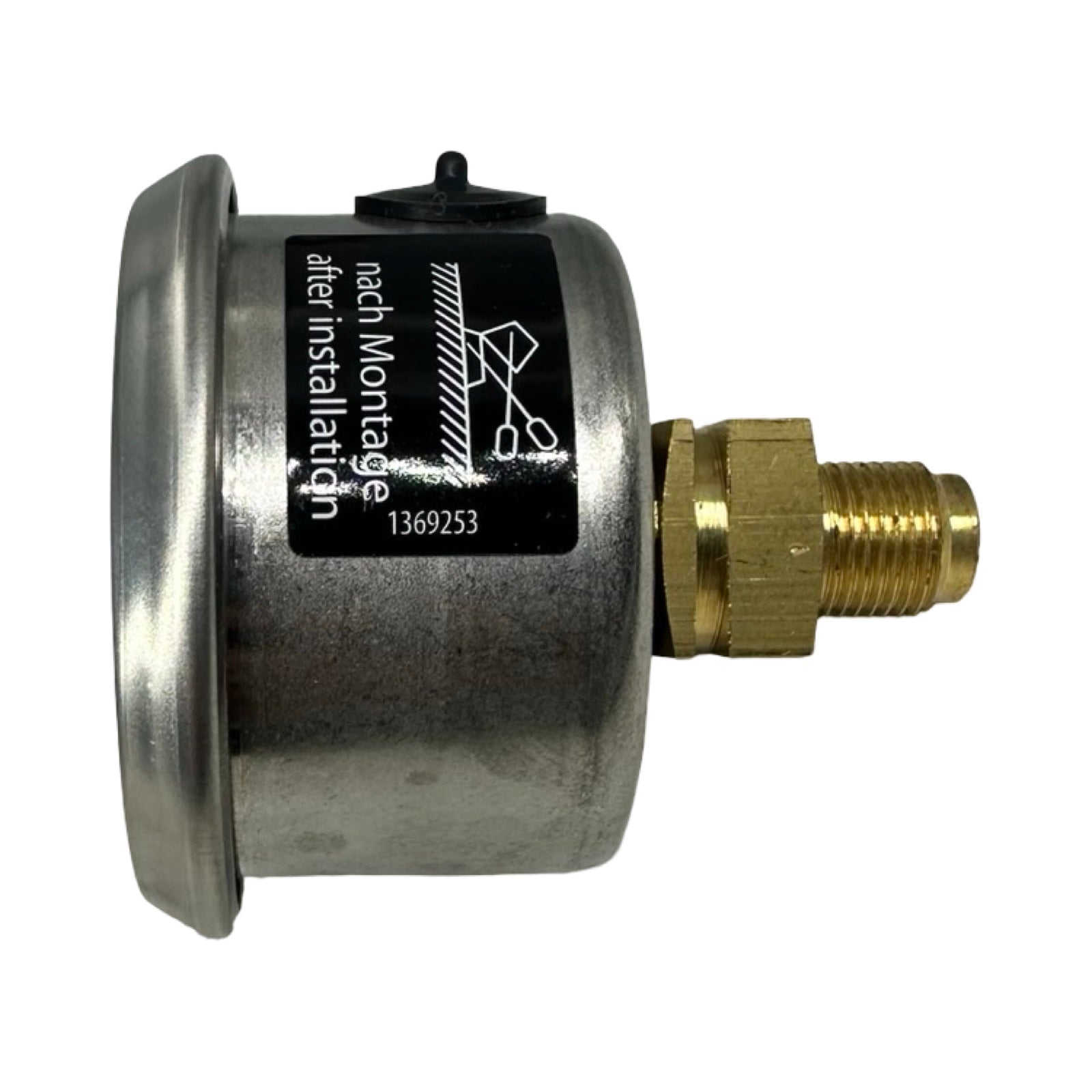 WIKA Manometer 0-10 bar G1/8B Druckmesser EN837-1 Anzeige CL2.5
