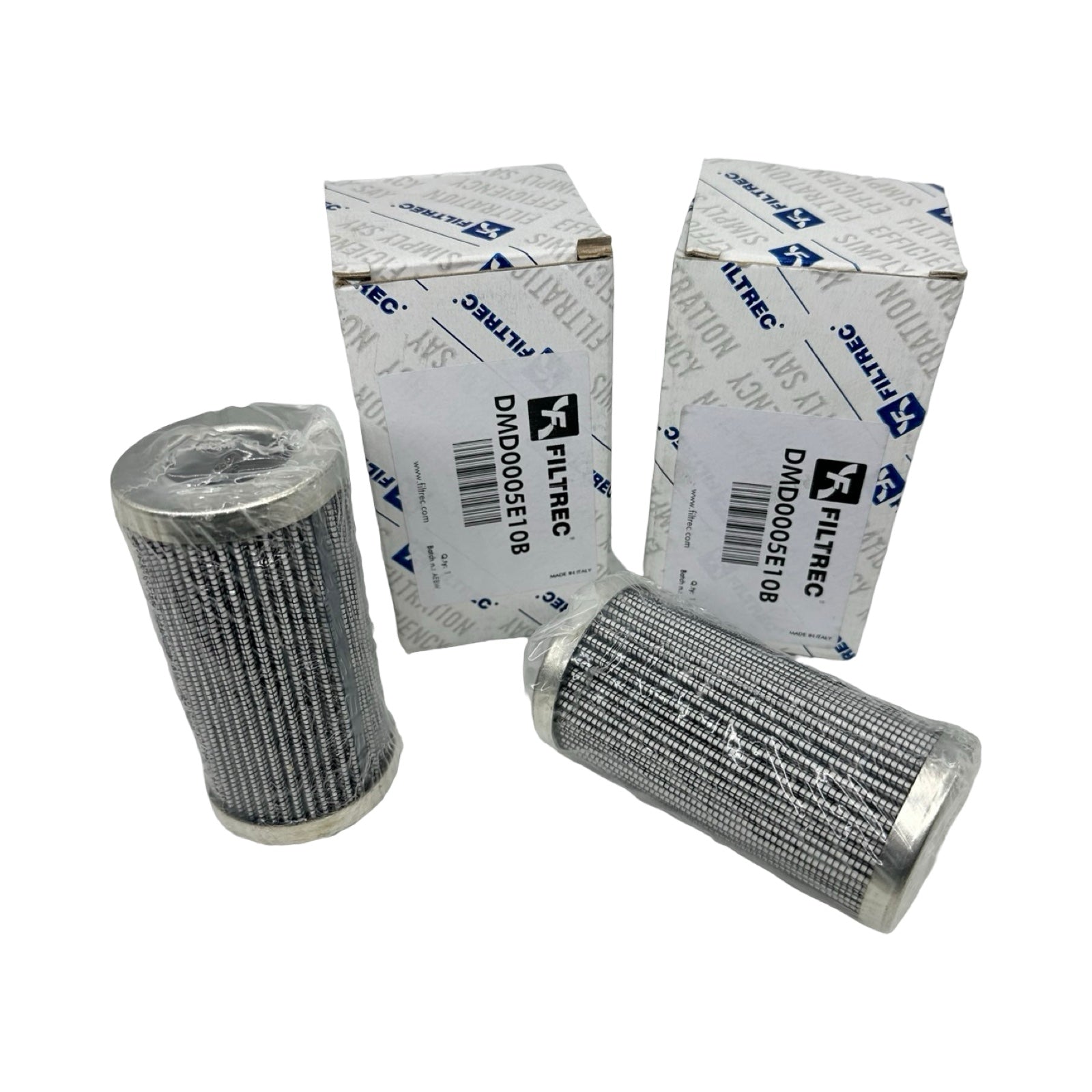 2x Filtrec DMD0005E10B Hydraulik Filterelement Ölfilter Industrie