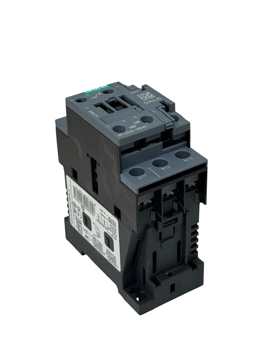 Siemens 3RT2026-1BB40 Leistungsschütz SIRIUS 24V DC 25A AC-3 Schütz