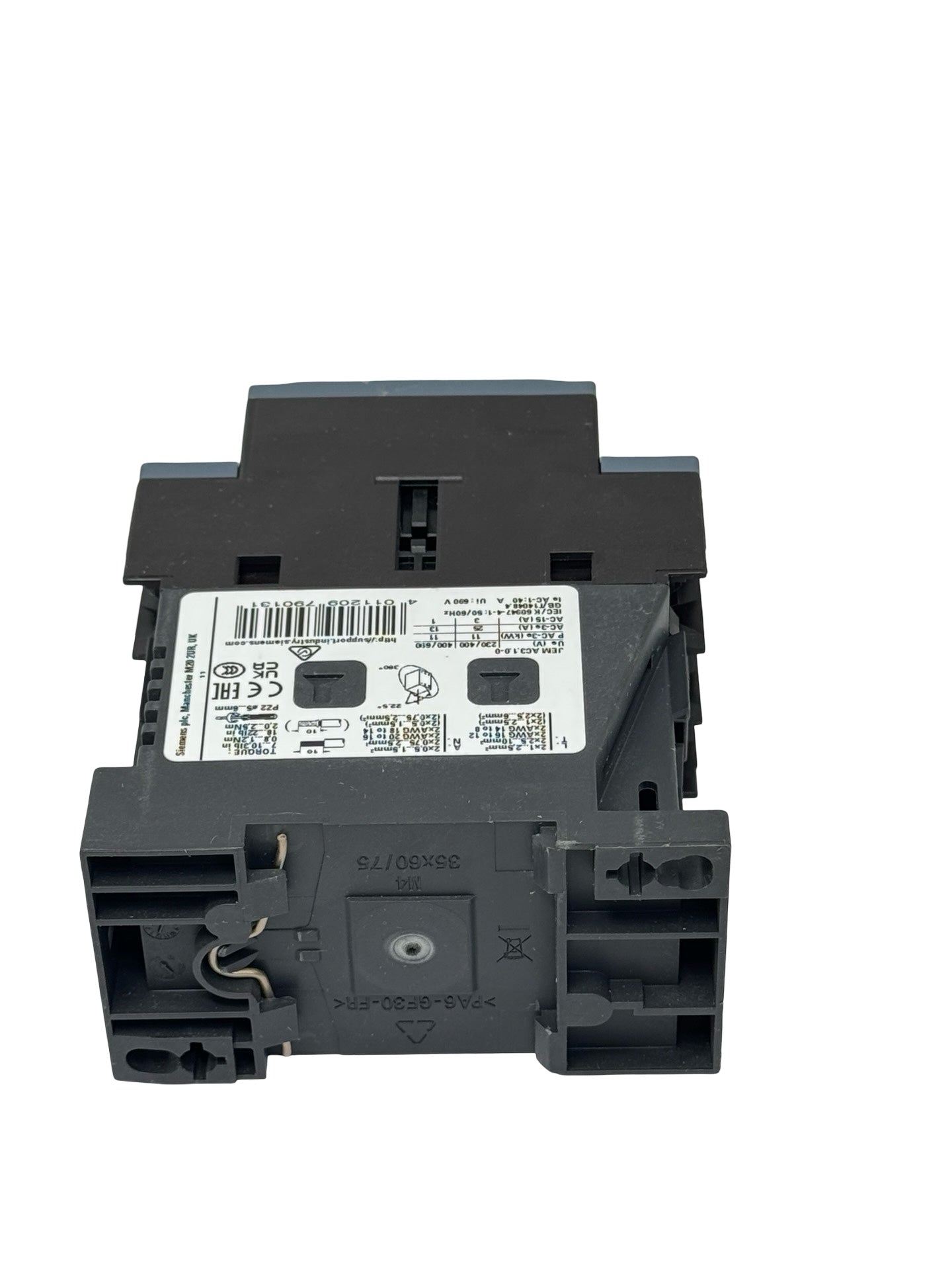 Siemens 3RT2026-1BB40 Leistungsschütz SIRIUS 24V DC 25A AC-3 Schütz