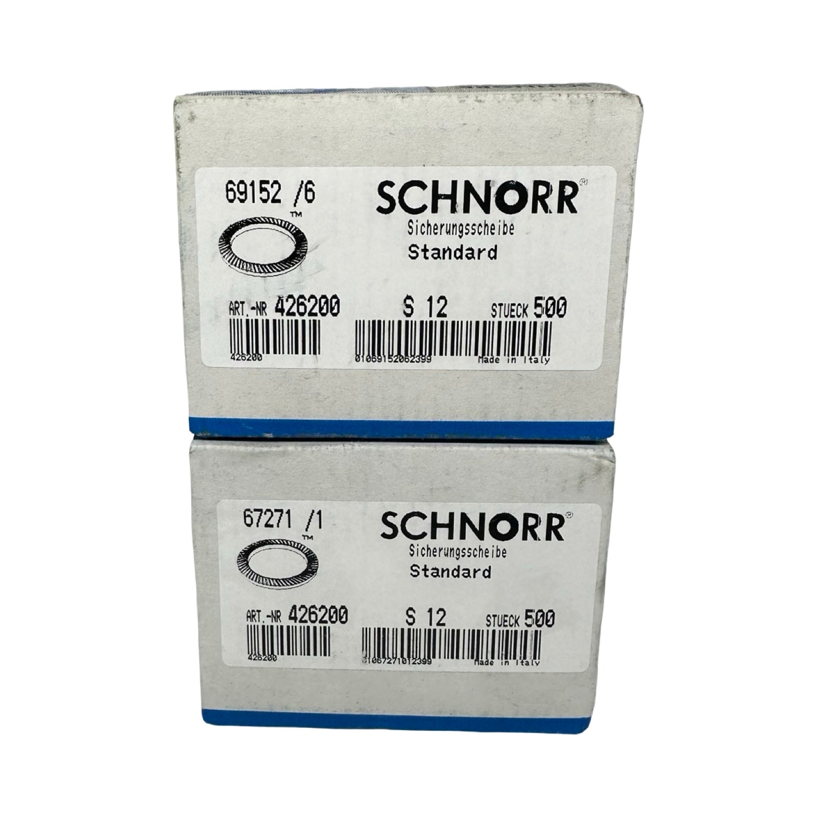 1000x Schnorr Sicherungsscheiben S12 426200 1000 Stk Sicherungsscheiben Set