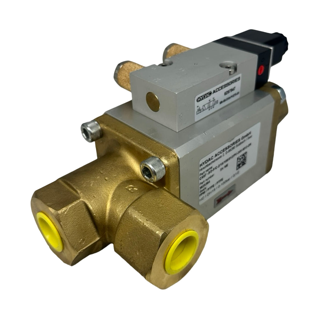 HYDAC 3825364 Magnetventil CX07 -3/2-F/C-2/15/100/012/PV-24V-M12-DR -100bar
