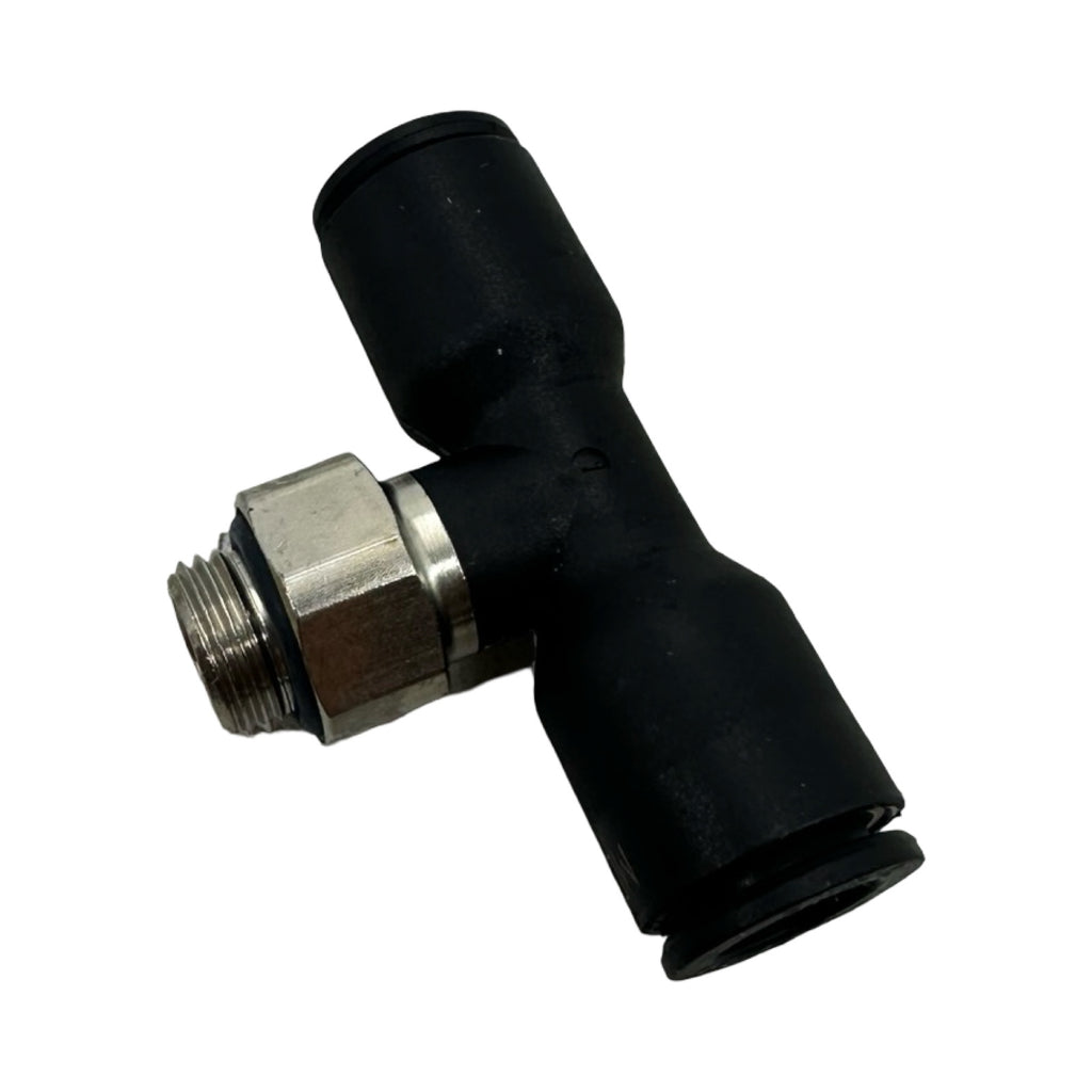 10x Parker Legris 31980810 Pneumatik T-Steckverschraubung Einschraubfitting