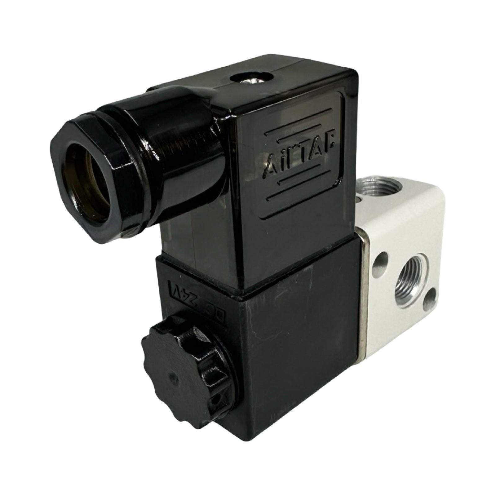 AIRTAC 3V106BG Magnetventil 24V DC Pneumatik Ventil G Anschluss IP65
