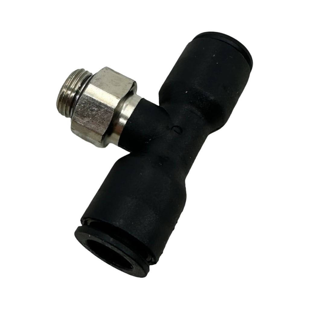 10x Parker Legris 31980810 Pneumatik T-Steckverschraubung Einschraubfitting