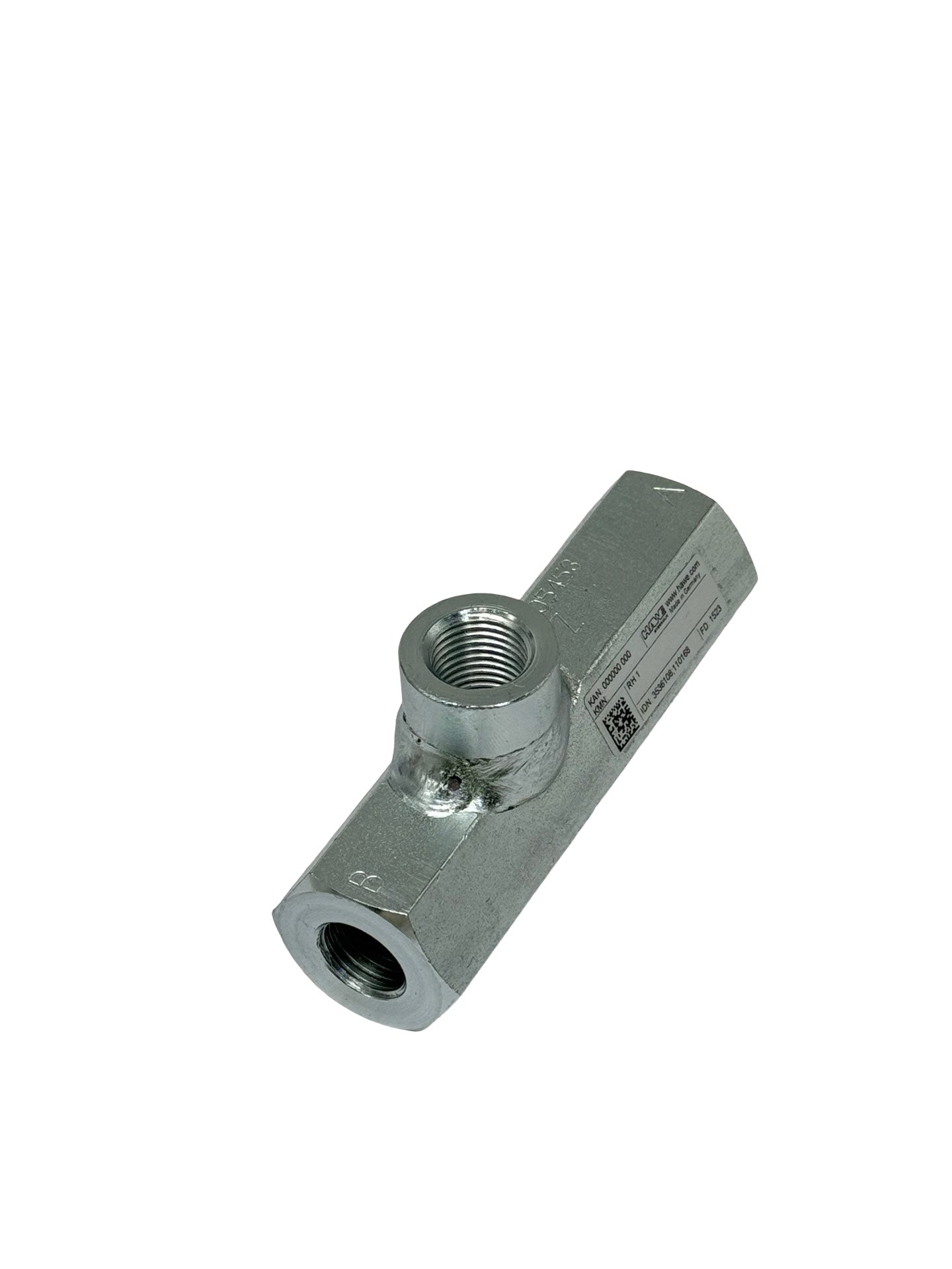 HAWE RH1 Hydraulik Rückschlagventil Ventilblock Inline Gewinde