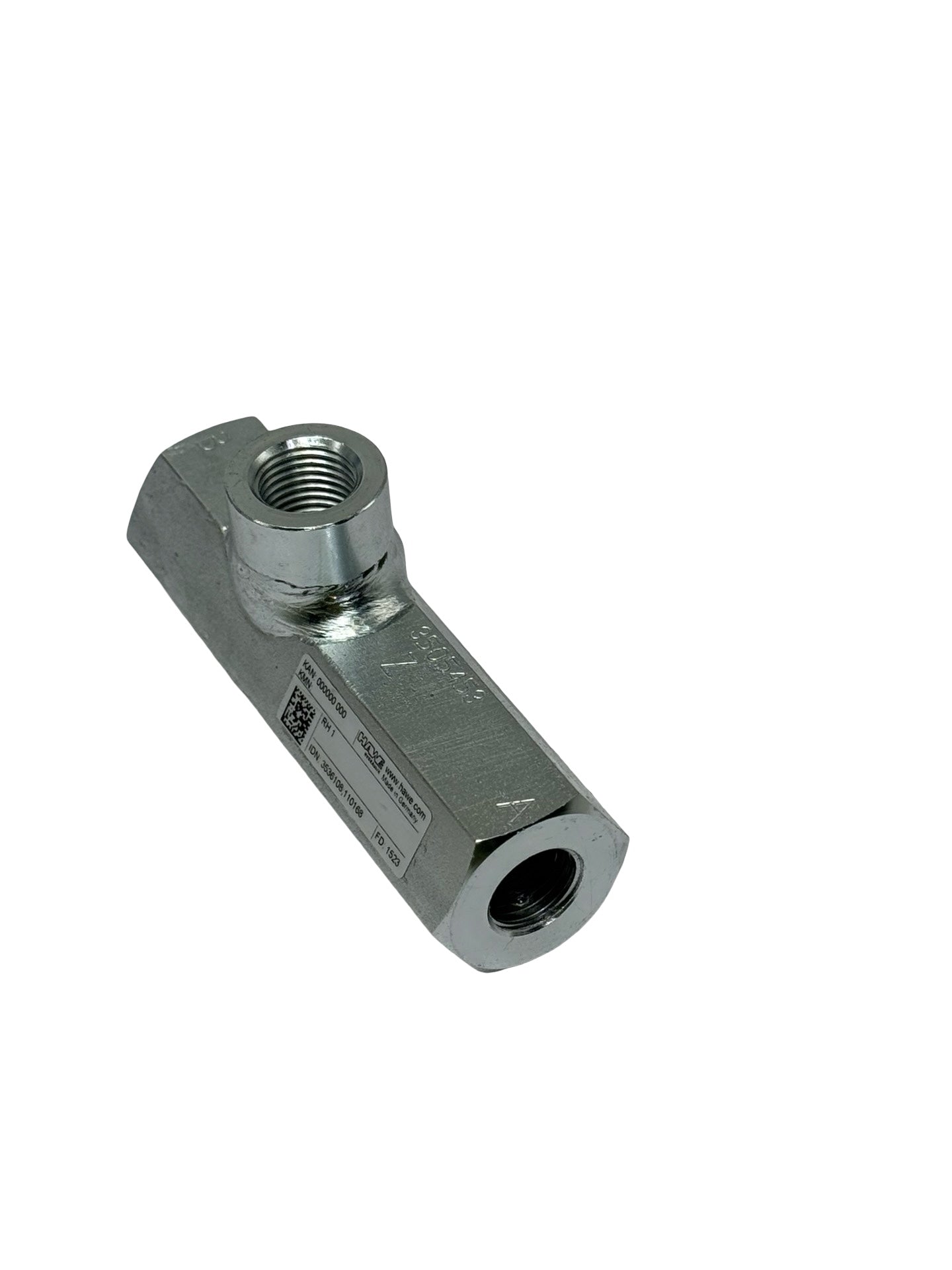 HAWE RH1 Hydraulik Rückschlagventil Ventilblock Inline Gewinde