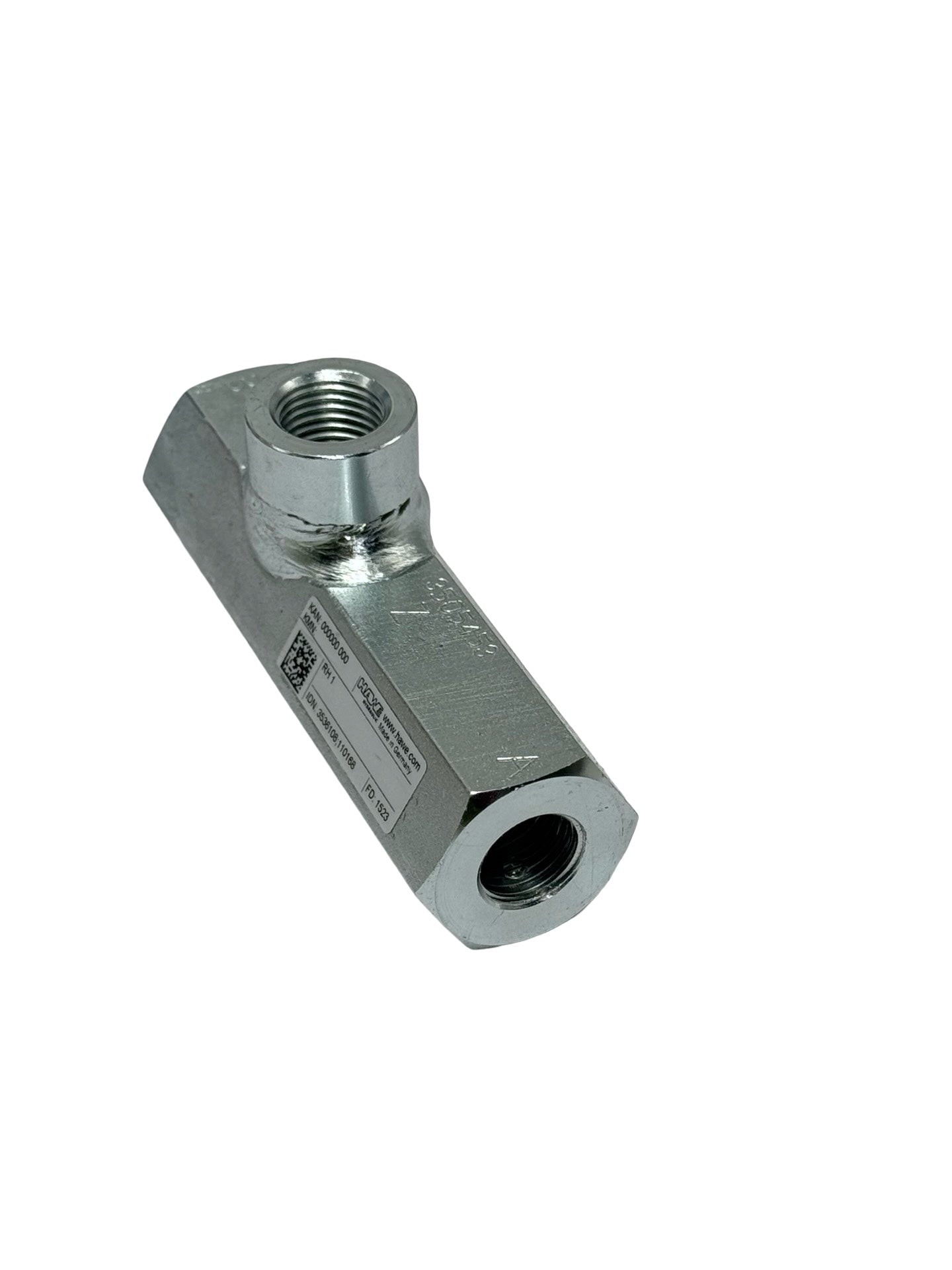 HAWE RH1 Hydraulik Rückschlagventil Ventilblock Inline Gewinde