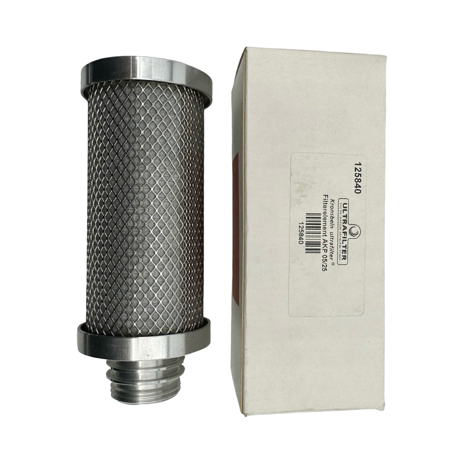 Ultrafilter AKP 05/25 Filterelement 125840 Druckluft Aktivkohle
