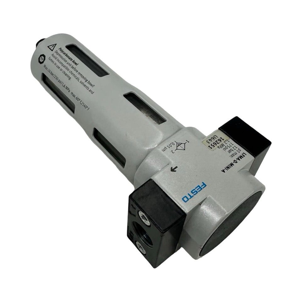 Festo LFMA-D-MINI-A Druckluftfilter 0,01µm Feinfilter Pneumatik