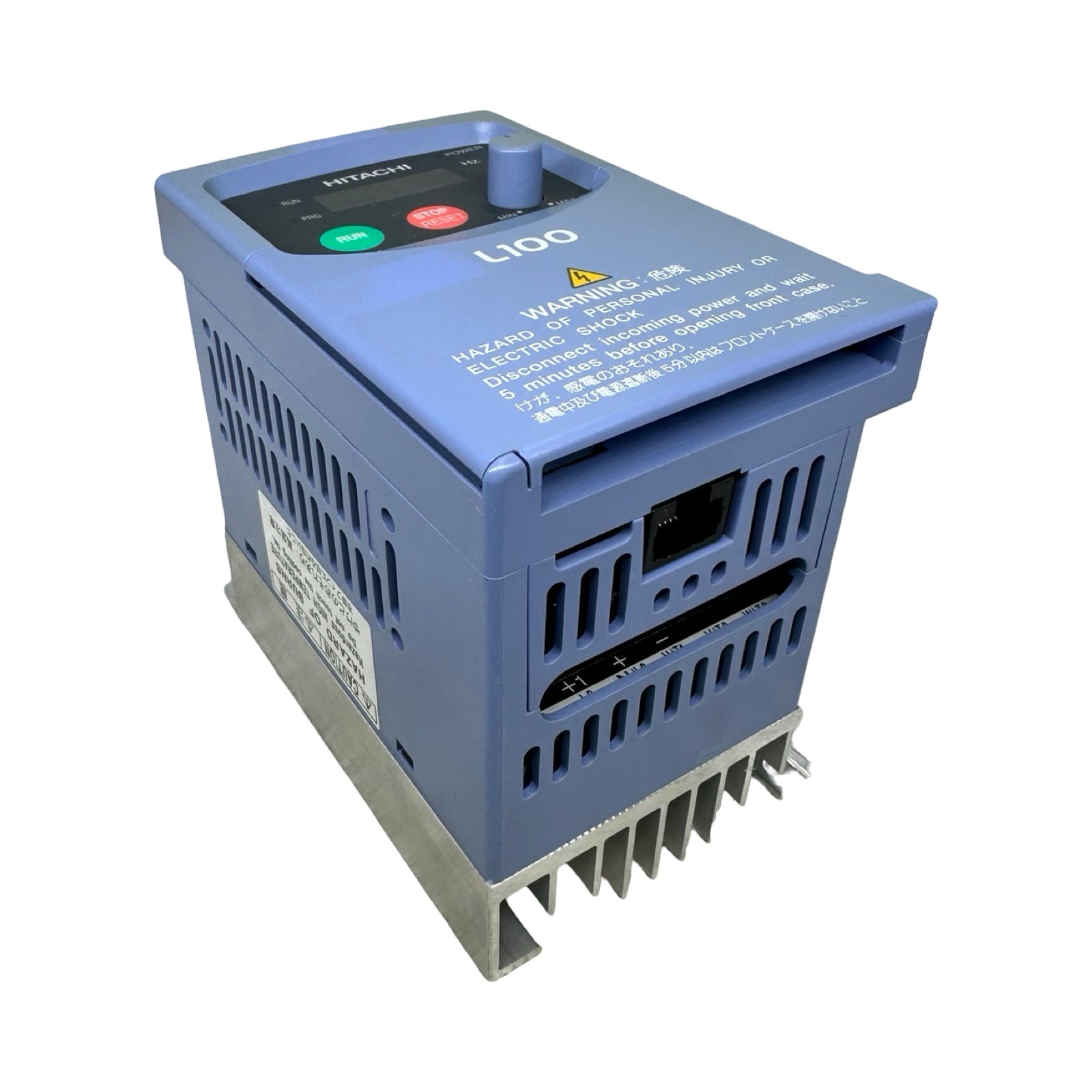 Hitachi L100-002NFE Frequenzumrichter 0,2kW Inverter 200-240V 1-Ph