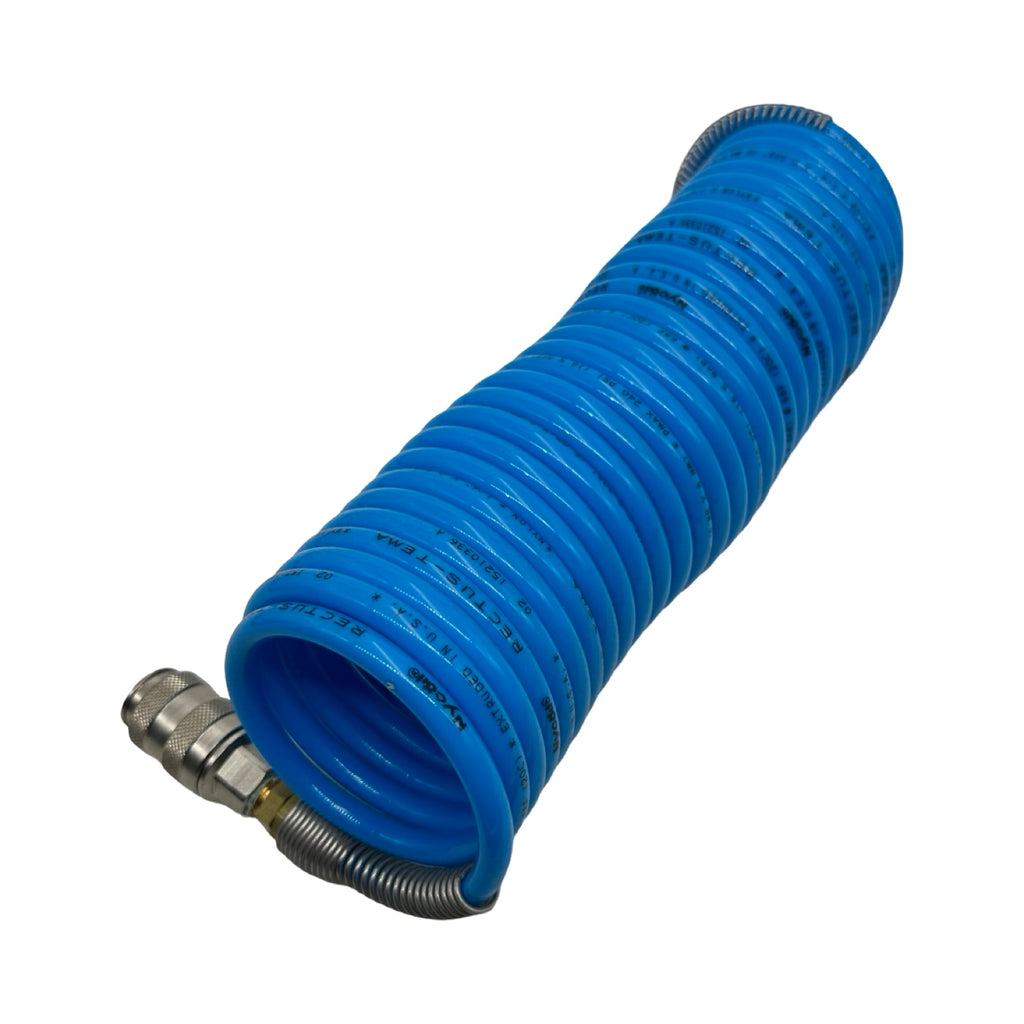 Rectus Tema Spiralschlauch 6x8mm Nylon Druckluftschlauch 16,5bar Set