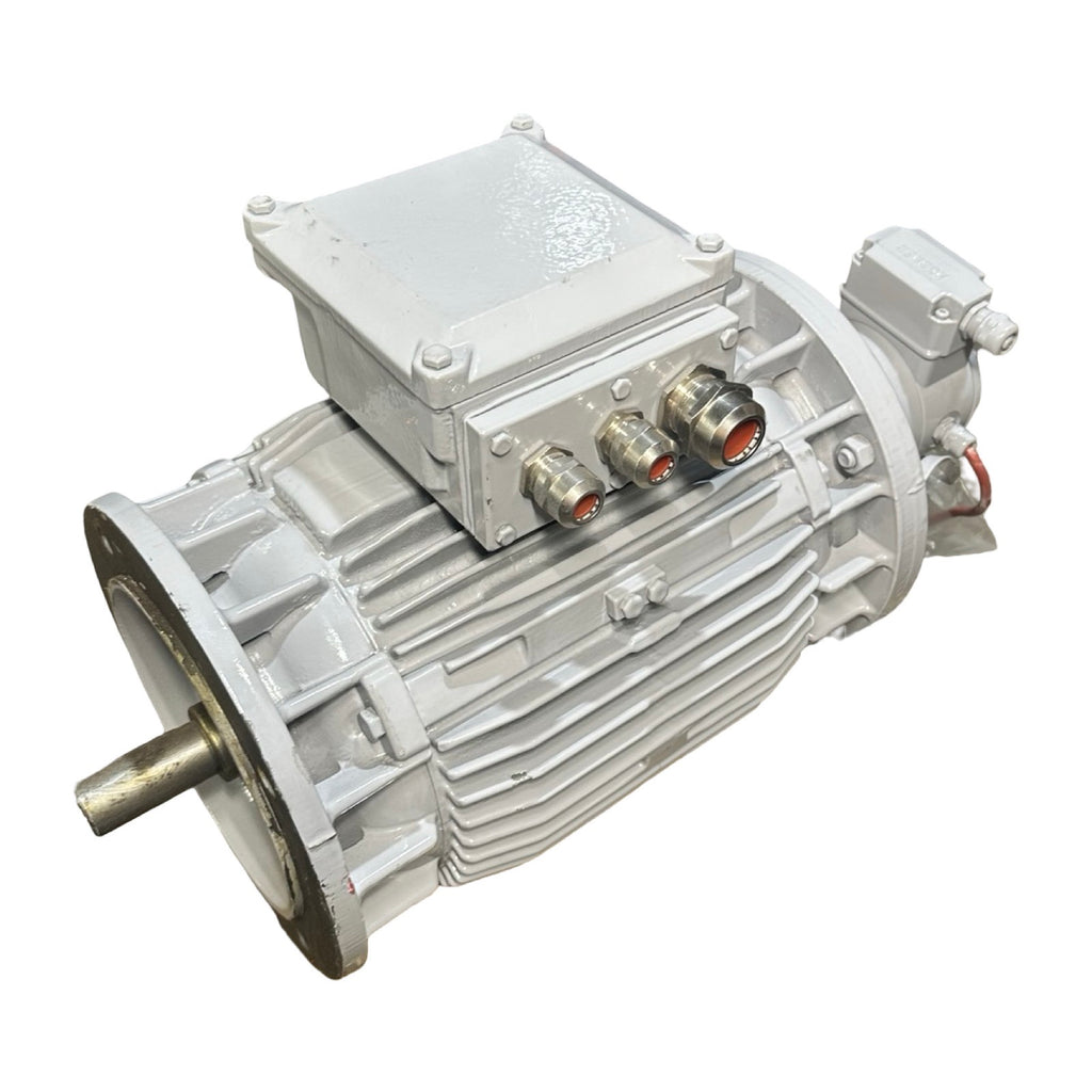Hatlapa Elektromotor 2,5kW 440V Marine IP56 mit Baumer Encoder HOG10 DN1024