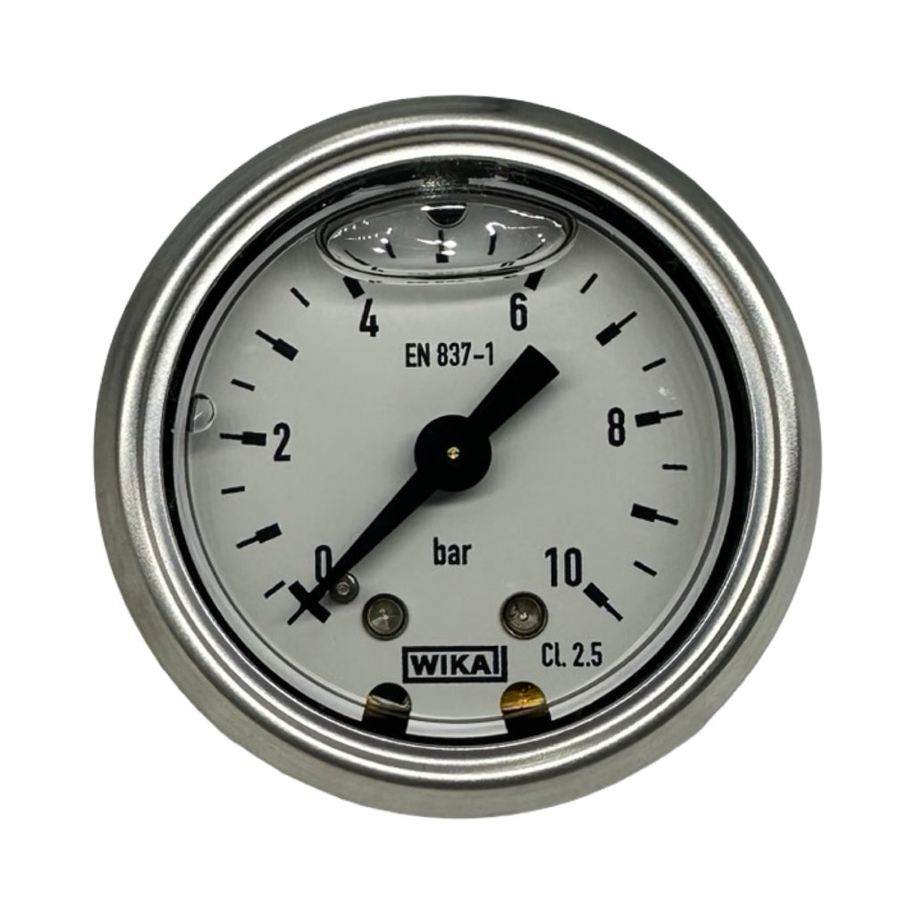 WIKA Manometer 0-10 bar G1/8B Druckmesser EN837-1 Anzeige CL2.5