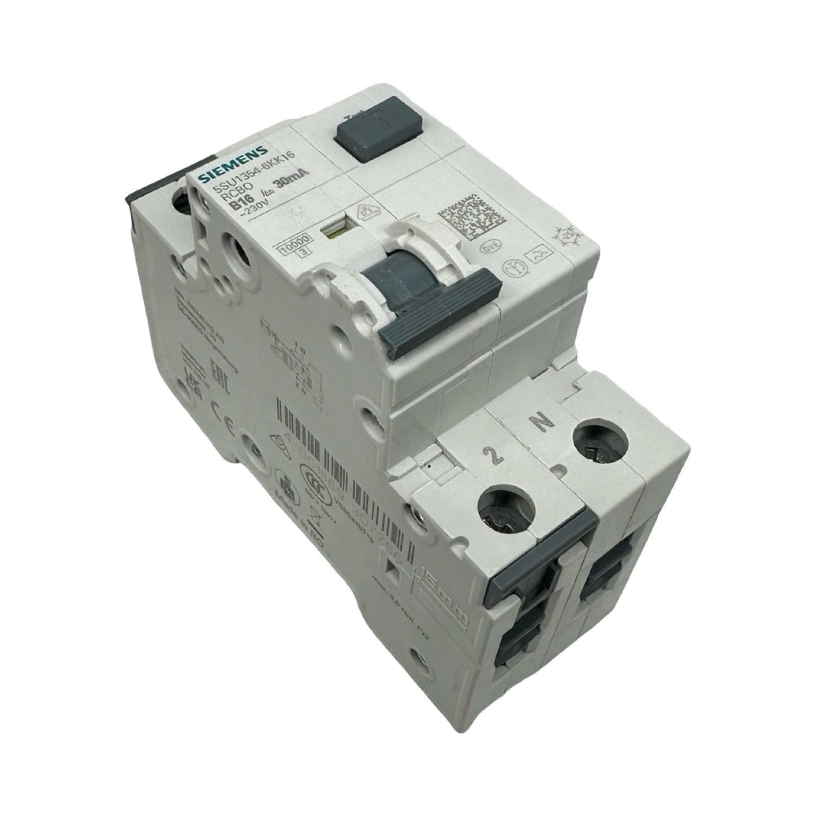 5x Siemens 5SU1354-6KK16 RCBO FI/LS B16 30mA 230V Leitungsschutzschalter 5x