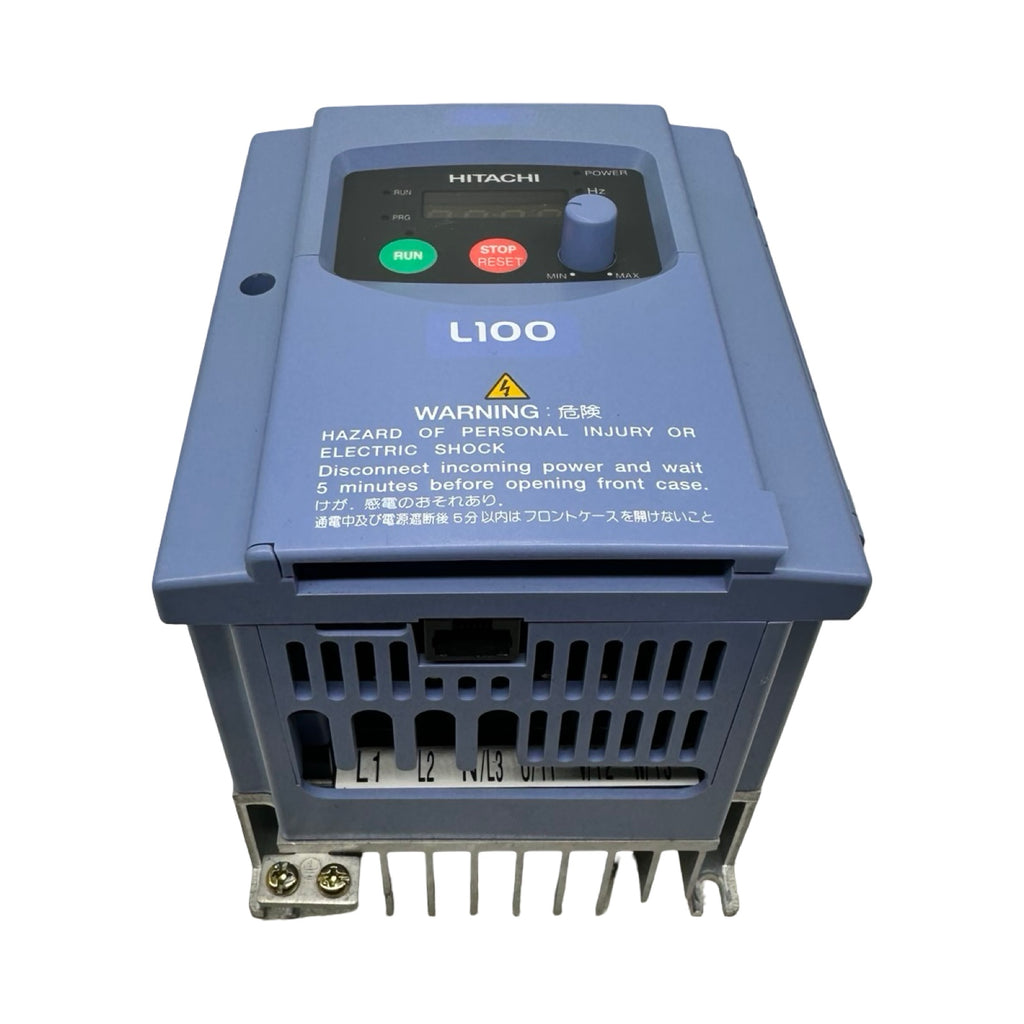 Hitachi L100-005NFE Frequenzumrichter 0,55kW Inverter 200-240V 1~