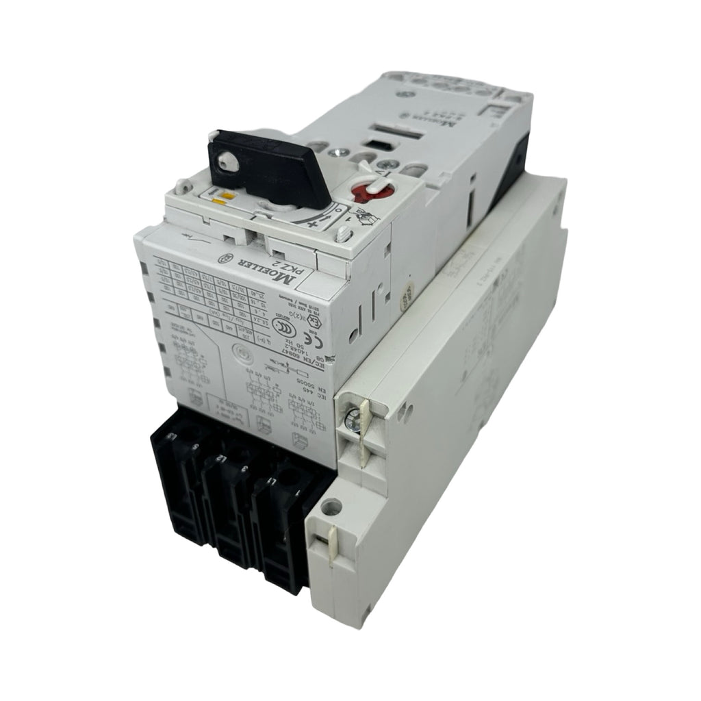 Moeller PKZ2 ZM-32-8 Motorschutzschalter Leistungsschalter 32A + Zubehör