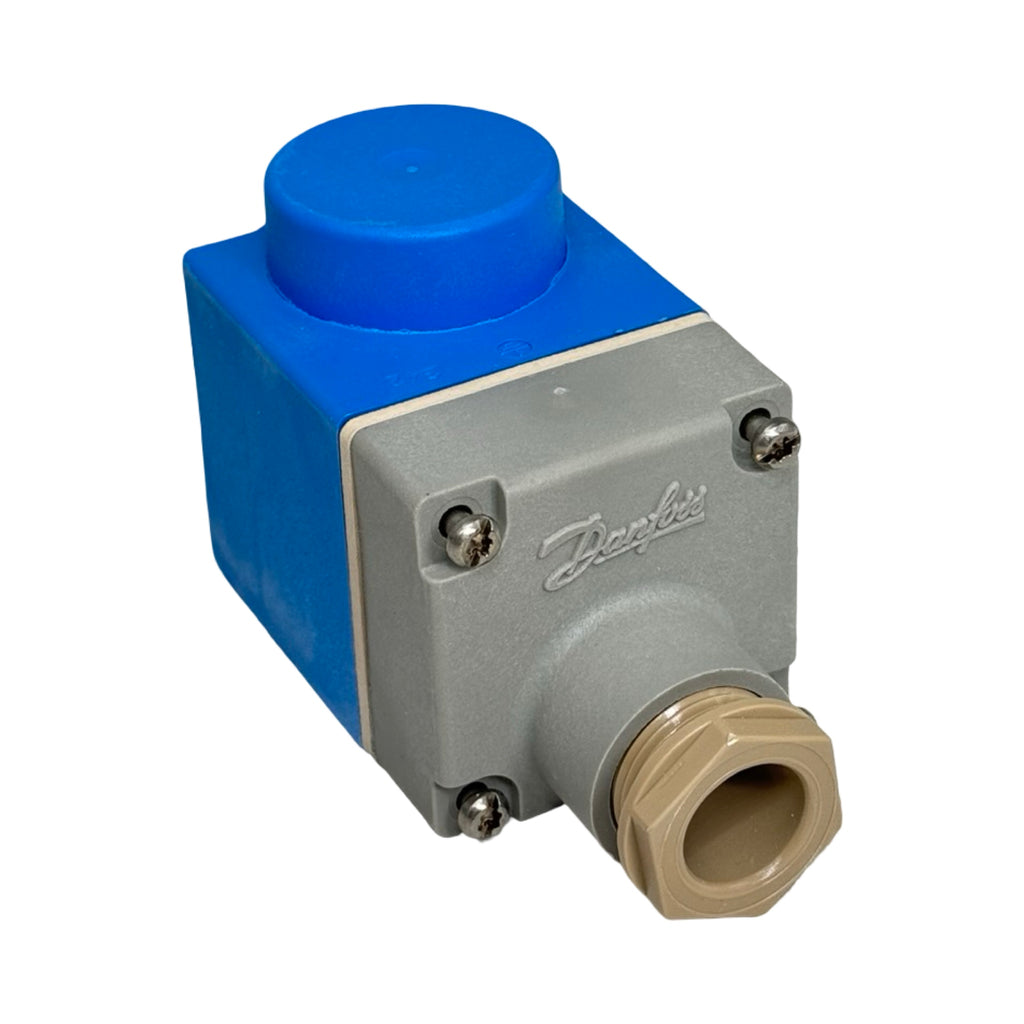 Danfoss Magnetspule 018F6757 BE024DS 24V DC 16W IP67 Anschlussbox