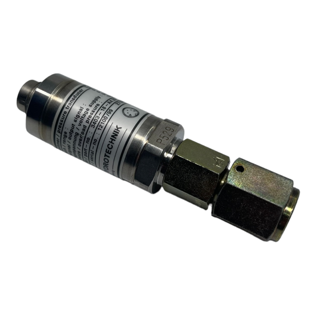Hydrotechnik 3403-18-A4.33 Druckaufnehmer 0-600Bar / 0-20mA / 9-30V / 1200Bar